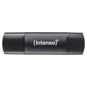 USB Флаш памет Stick Intenso Flex Line 64GB USB-A + USB-C black