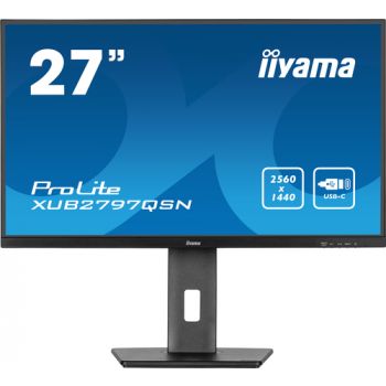 Монитор IIYAMA XUB2797QSN-B2 27IN,    Matte Black