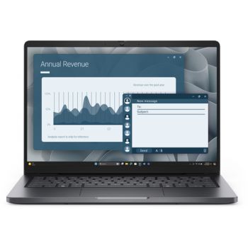 Лаптоп Dell DELL PRO, AMD AMD Ryzen 200 Series, 16 GB, 512 GB SSD PCI Express 4.0, AMD Radeon 740M, Windows 11 Pro, Magnetite