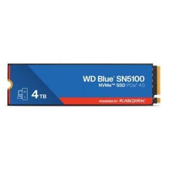 Твърд диск SSD WD BLUE SN5100 M.2 4TB PCIe GEN4x4 2280 NVMe