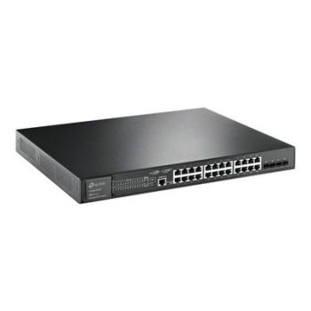 Мрежов суич TP-Link JetStream TL-SG3428XMP - V1 - switch - 28 ports - managed - rack-mountable