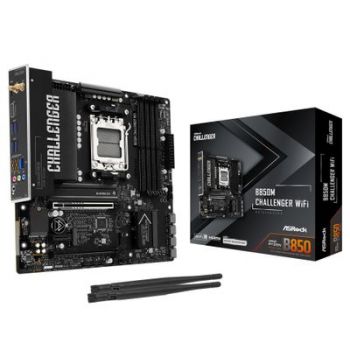 Дънна платка ASRock B850M Challenger WiFi - motherboard - micro ATX - Socket AM5 - AMD B850