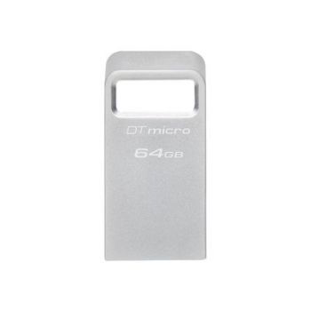USB Флаш памет Kingston USB-Stick DataTraveler Micro - USB 3.2 Gen 1 (3.1 Gen 1) - 64 GB - silver