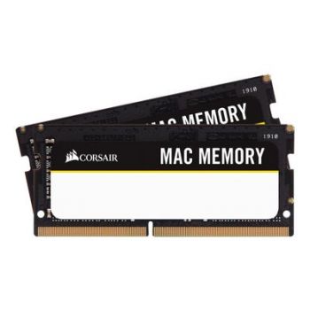 Памет за лаптоп CORSAIR Mac Memory - DDR4 - 32 GB: 2 x 16 GB - SO-DIMM 260-pin - unbuffered