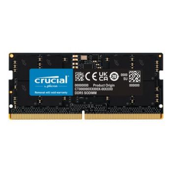 Памет за лаптоп Crucial - DDR5 - module - 16 GB - SO-DIMM 262-pin - 5600 MHz / PC5-44800
