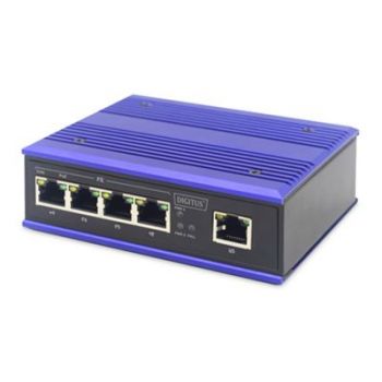 Артикул DIGITUS Industrial - switch - 4 ports - unmanaged