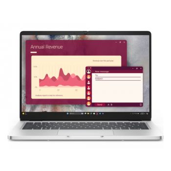 Лаптоп Dell DELL PRO, Intel Intel Core Ultra (Series 2), 16 GB, 512 GB SSD Intel® Graphics, Windows 11 Pro, Platinum silver