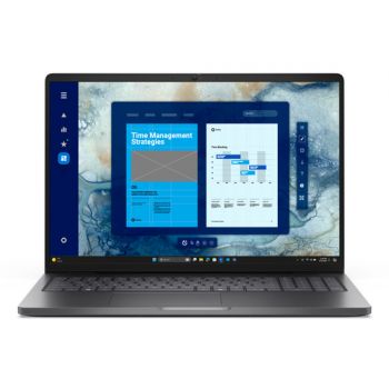Лаптоп Dell DELL PRO, Intel Intel Core Ultra (Series 2), 16 GB, 512 GB SSD PCI Express 4.0, Intel® Graphics, Windows 11 Pro, Magnetite