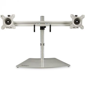 Аксесоар StarTech.com DUAL-MONITOR STAND,    Silver