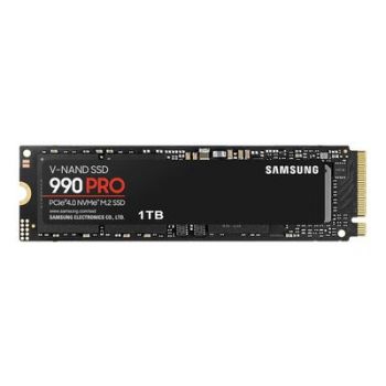 Твърд диск Samsung 990 PRO MZ-V9P1T0BW - SSD - 1 TB - PCIe 4.0 x4 (NVMe)