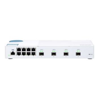 Мрежов суич QNAP QSW-M408S - switch - 12 ports - managed