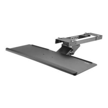 Стойка Under Desk-Mount Keyboard Tray - 26.4” Wide - Adjustable - Ergonomic Slide-Out Keyboard Shelf with Tilt and Swivel (KBTRAYADJ) - keyboard drawer