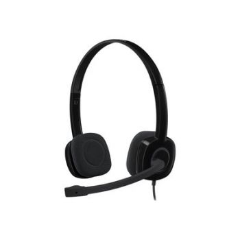 Слушалки Logitech On-Ear Stereo Headset H151