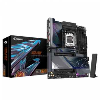 Дънна платка GIGABYTE Mainboard X870E AORUS MASTER X3D - ATX - Socket AM5 - AMD X870E