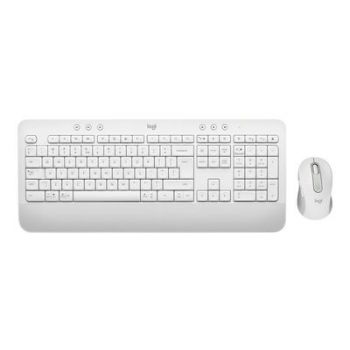 Клавиатура Logitech Signature MK650 Combo for Business - keyboard and mouse set - QWERTY - US International - off-white Input Device