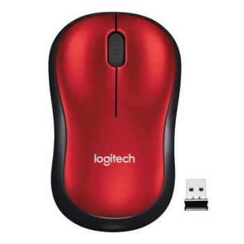 Мишка Logitech Mouse M185 - Red