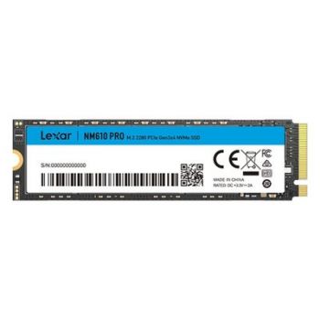 Твърд диск SSD Lexar NM610 Pro M.2 1TB PCIe 3x4 2280