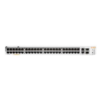 Мрежов суич HPE Networking Instant On 1960 48G 40p Class4 8p Class6 PoE 2XGT 2SFP+ 600W Switch - switch - 48 ports - managed - rack-mountable