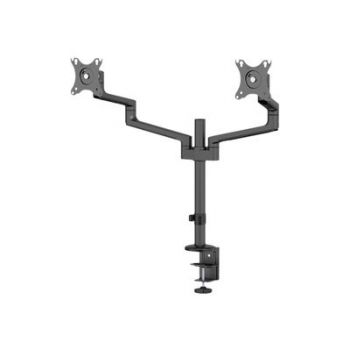 Дисплей Neomounts DS60-425BL2 mounting kit - full-motion - for 2 monitors - black
