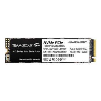 Твърд диск Team Group MP33 - SSD - 256 GB - PCIe 3.0 x4 (NVMe)