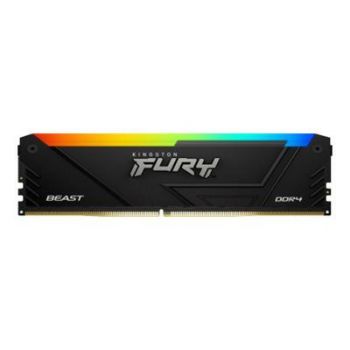 Памет за настолен компютър Kingston FURY Beast RGB - DDR4 - module - 16 GB - DIMM 288-pin - 3200 MHz / PC4-25600 - unbuffered