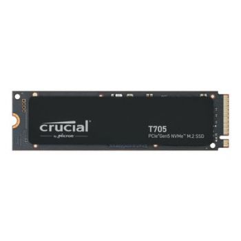 Твърд диск Crucial T705 - SSD - 1 TB - PCI Express 5.0 (NVMe)