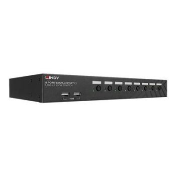 Адаптер Lindy - KVM / audio switch - 8 ports - rack-mountable