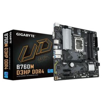 Дънна платка GIGABYTE Mainboard B760M D3HP DDR4 - Micro ATX - Socket LGA1700 - Intel B760 Express