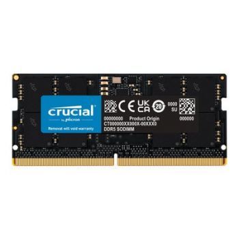 Памет за лаптоп Crucial - DDR5 - module - 16 GB - SO-DIMM 262-pin - 4800 MHz / PC5-38400 - unbuffered