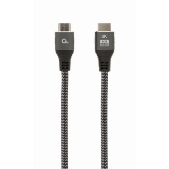 Кабел GEMBIRD Ultra High speed HDMI cable with Ethernet, 8K select plus series, 1 m