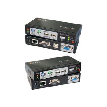 Адаптер LINDY Cat.5 KVM Extender Combo 300 - KVM extender