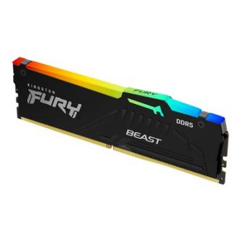 Памет за настолен компютър Kingston FURY Beast RGB - DDR5 - module - 32 GB - DIMM 288-pin - 5200 MHz / PC5-41600 - unbuffered