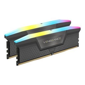 Памет за настолен компютър CORSAIR Vengeance RGB - DDR5 - kit - 64 GB: 2 x 32 GB - DIMM 288-pin - 5200 MHz / PC5-41600