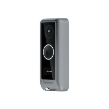 Мрежово устройство Ubiquiti - doorbell faceplate - silver