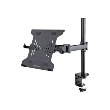 Стойка Laptop Desk Mount, Monitor and Laptop Mount for Desk, Displays 34in (8kg/17.6lb) & Laptops (4.5kg/9.9lbs), Adjustable & Articulating VESA Laptop Tray
