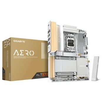 Дънна платка GIGABYTE Mainboard X870E AERO X3D WOOD - ATX - Socket AM5 - AMD X870E