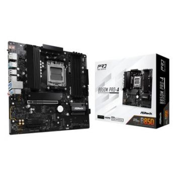 Дънна платка ASRock B850M Pro-A - motherboard - micro ATX - Socket AM5 - AMD B850