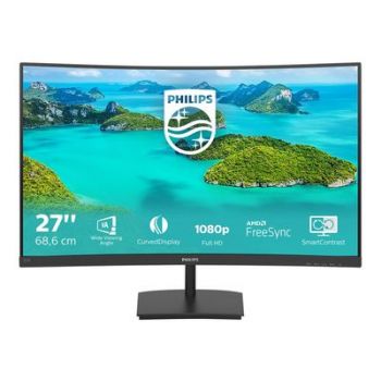 Монитор Philips Curved LED-Display E-line 271E1SCA - 68.6 cm (27" ) - 1920 x 1080 Full HD