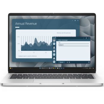 Лаптоп Dell DELL PRO, AMD AMD Ryzen AI 300 Series, 16 GB, 1 TB SSD PCI Express 4.0, AMD Radeon 860M, Windows 11 Pro