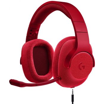 Слушалки G433 7.1 Surround Gaming Headset - FIRE RED