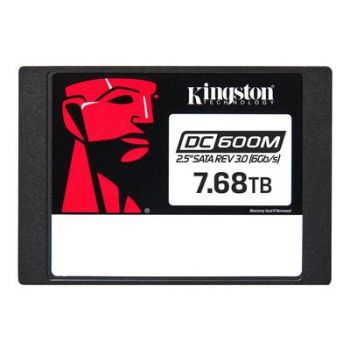 Твърд диск за сървър Kingston DC600M - SSD - Mixed Use - 7.68 TB - SATA 6Gb/s