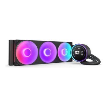 Охладител NZXT Kraken Elite 360 RGB - processor liquid cooling system - with LCD display