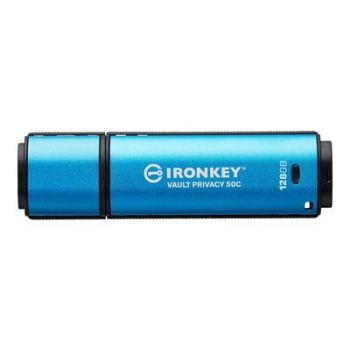 USB Флаш памет Kingston IronKey Vault Privacy 50C - USB flash drive - 256 GB - TAA Compliant