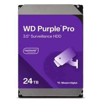 Твърд диск WD HDD Purple Pro WD241PURP - 24 TB - 3.5 - SATA 6 GB/s