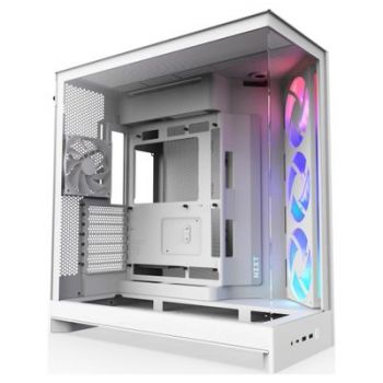 Кутия за компютър Case NZXT H9 Flow RGB (2025) All White