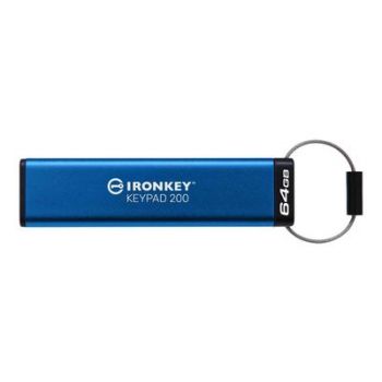 USB Флаш памет Kingston IronKey Keypad 200 - USB flash drive - 64 GB