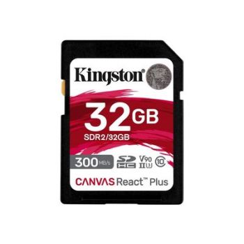 Карта памет Kingston Canvas React Plus - flash memory card - 32 GB - SDXC UHS-II