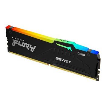 Памет за настолен компютър Kingston FURY Beast RGB - DDR5 - module - 8 GB - DIMM 288-pin - 5600 MHz / PC5-44800 - unbuffered