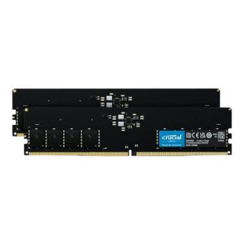 Памет за настолен компютър Crucial - DDR5 - kit - 32 GB: 2 x 16 GB - DIMM 288-pin - 5600 MHz / PC5-44800 - unbuffered