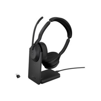 Слушалки Jabra Evolve2 55 MS Stereo - headset - with charging stand